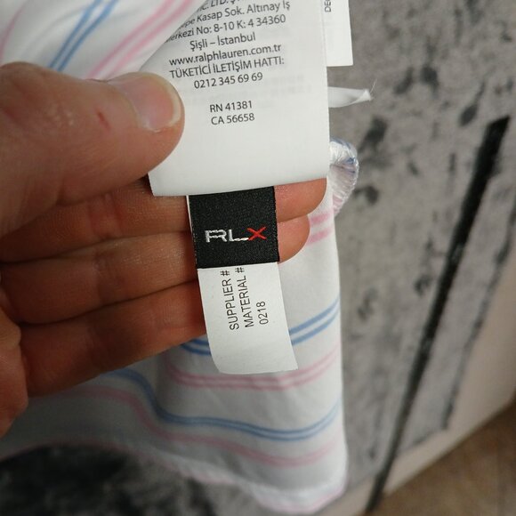 Ralph Lauren RLX Men's Size L Performance Polo Shirt (RN96510) Read Description - Picture 6 of 9